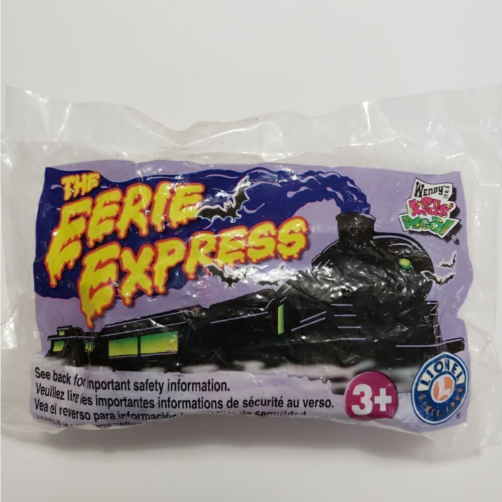 3 For $15 The Eerie Express Wendy's Kids Meal Toy